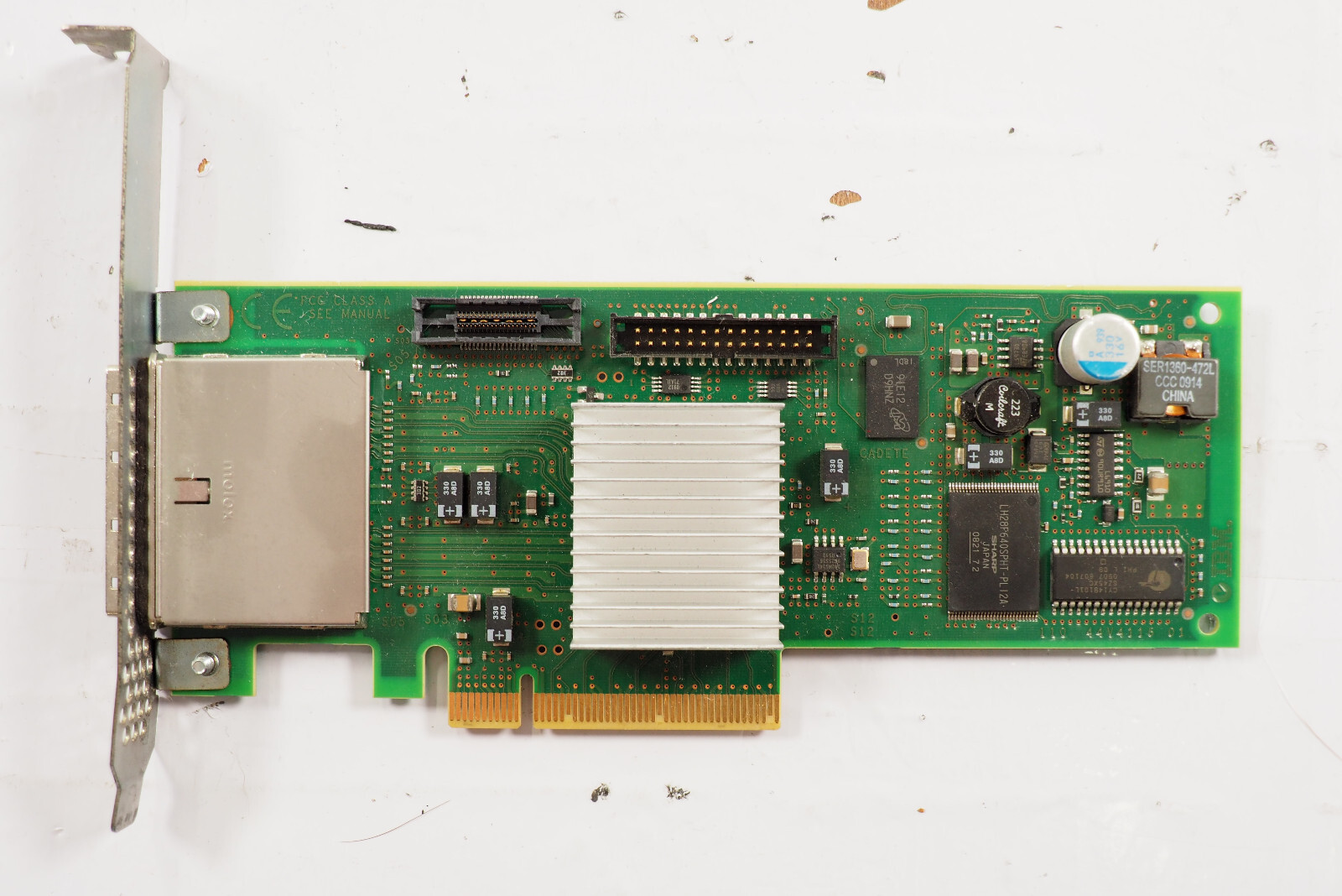 IBM 44V8580 44V4853 SAS 3GB 2-PORT PCIE X8 DISK TAPE ADAPTER