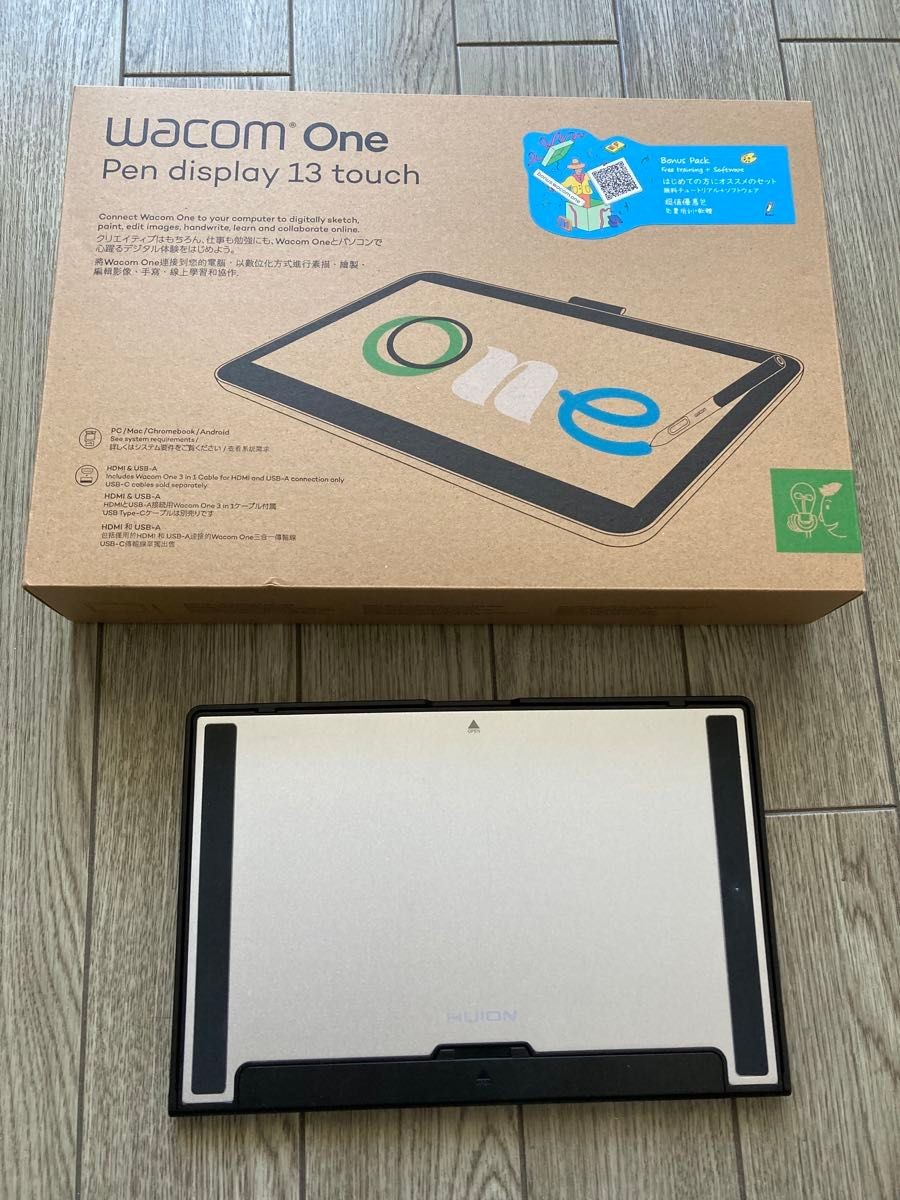 Wacom One 13 Touch Pen Display With Stand And Felt Nibs Cable Not Included Japan