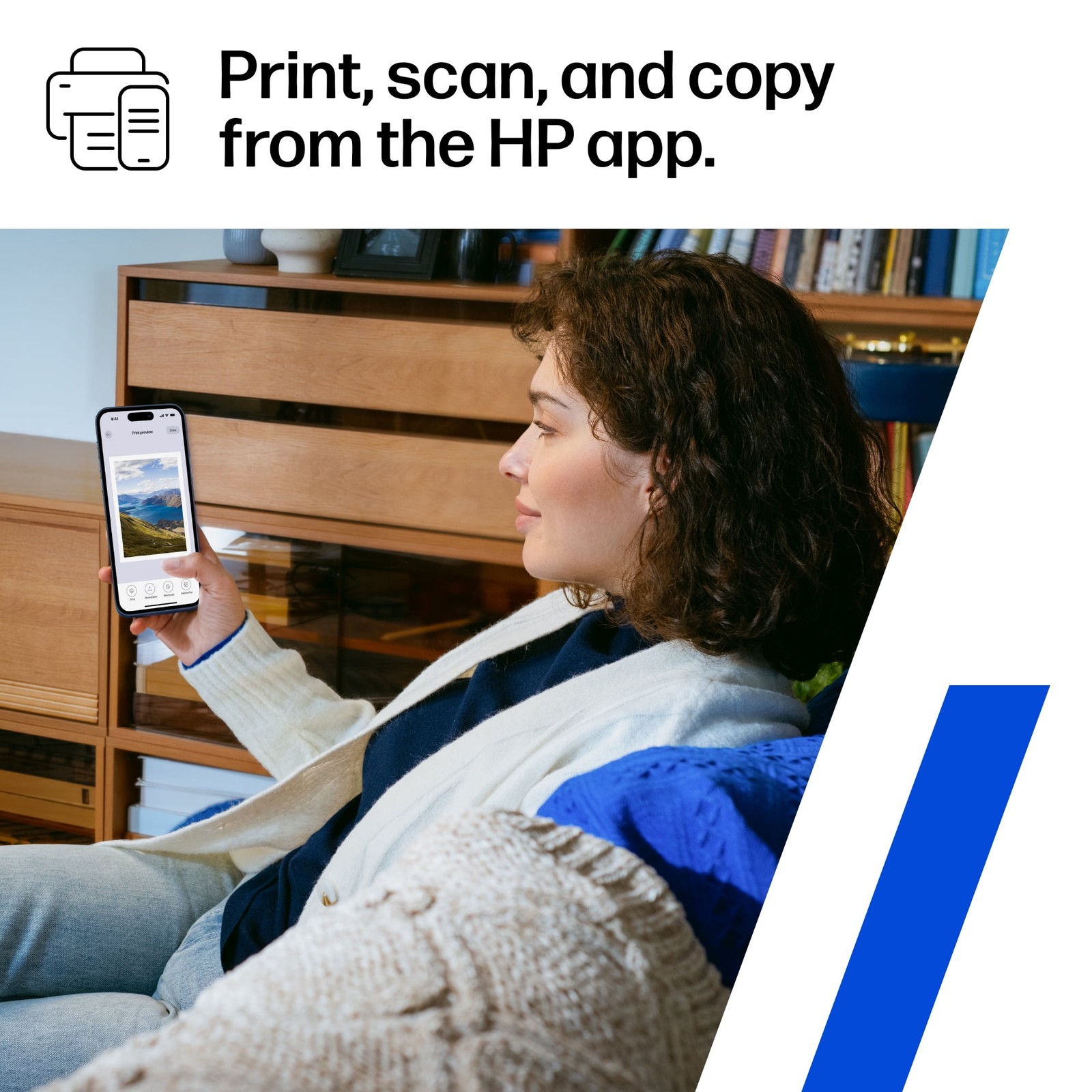 HP Deskjet Wireless All-In-One Color Inkjet Printer Retro Sky Blue