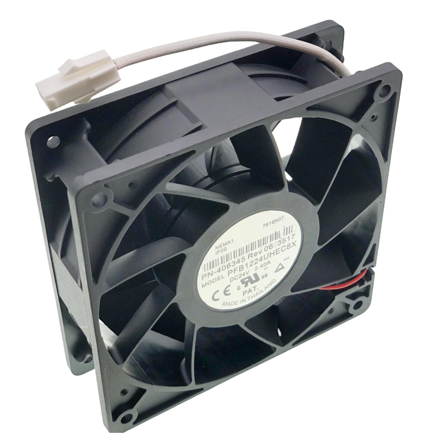 Efficient 2.40A 12CM Cooling Fan - PN-406345 for Enhanced Device Cooling