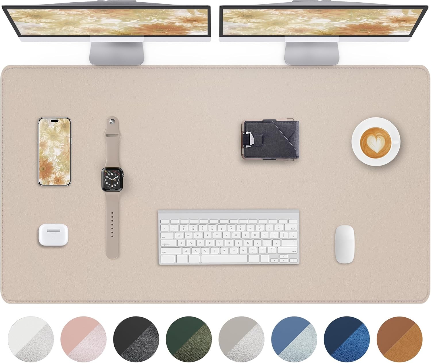 Extra Large Desk Mat - 48"x 24" Non-Slip Desk Pad for Office and Home - Ideal...