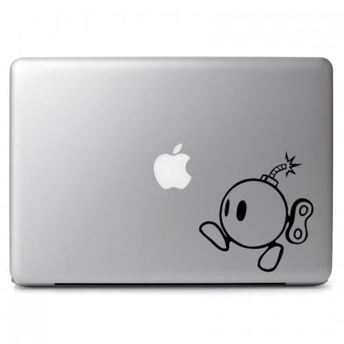 Super Mario Bob Bomb for Macbook Air Pro 11 13 15 17" Laptop Vinyl Decal Sticker