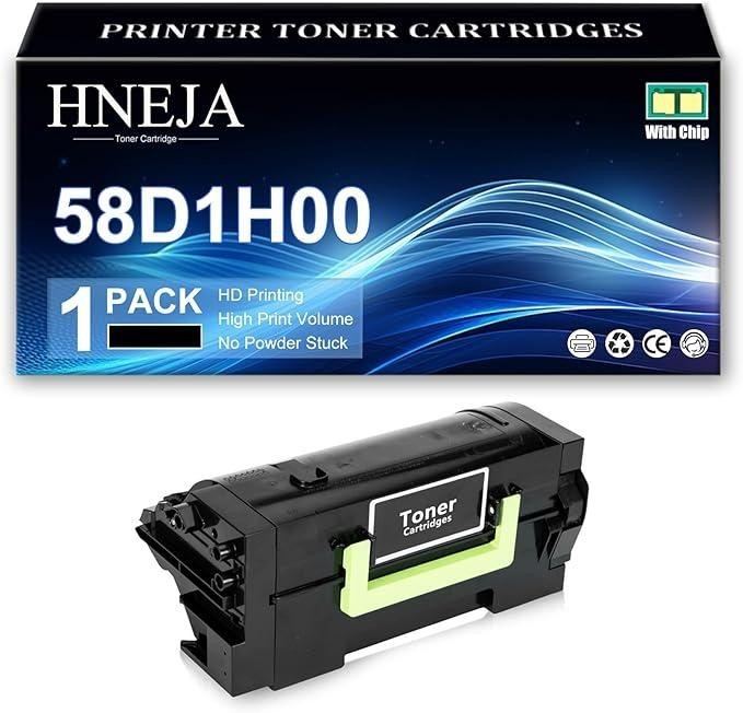 58D1H00 Black Toner Cartridge 58D1000 MS823dn
