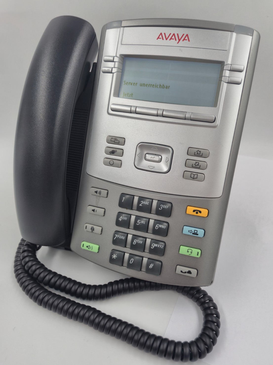 Avaya 1120E IP Deskphone NTYS03 IP Phone VoIP Business Phone Silver