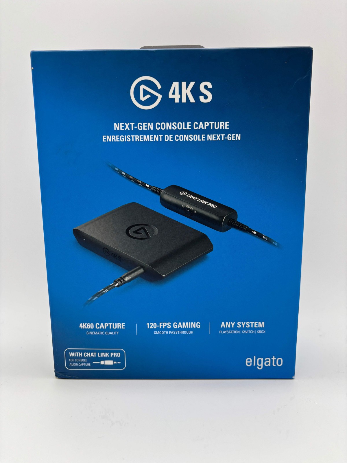 Elgato Game Capture 4K S Black New In Box
