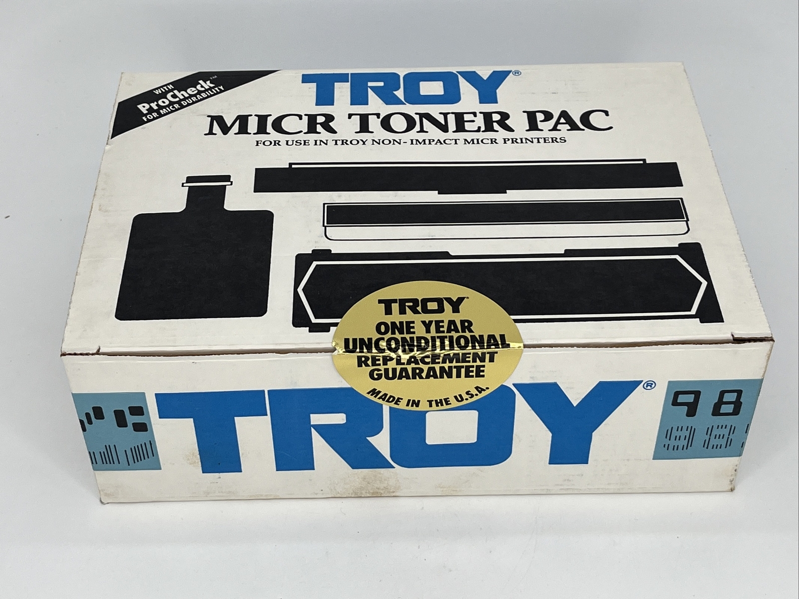 Troy MICR Toner PAC Troy 308 or 315 Non Impact Micr Printer Part # 83-15653-001