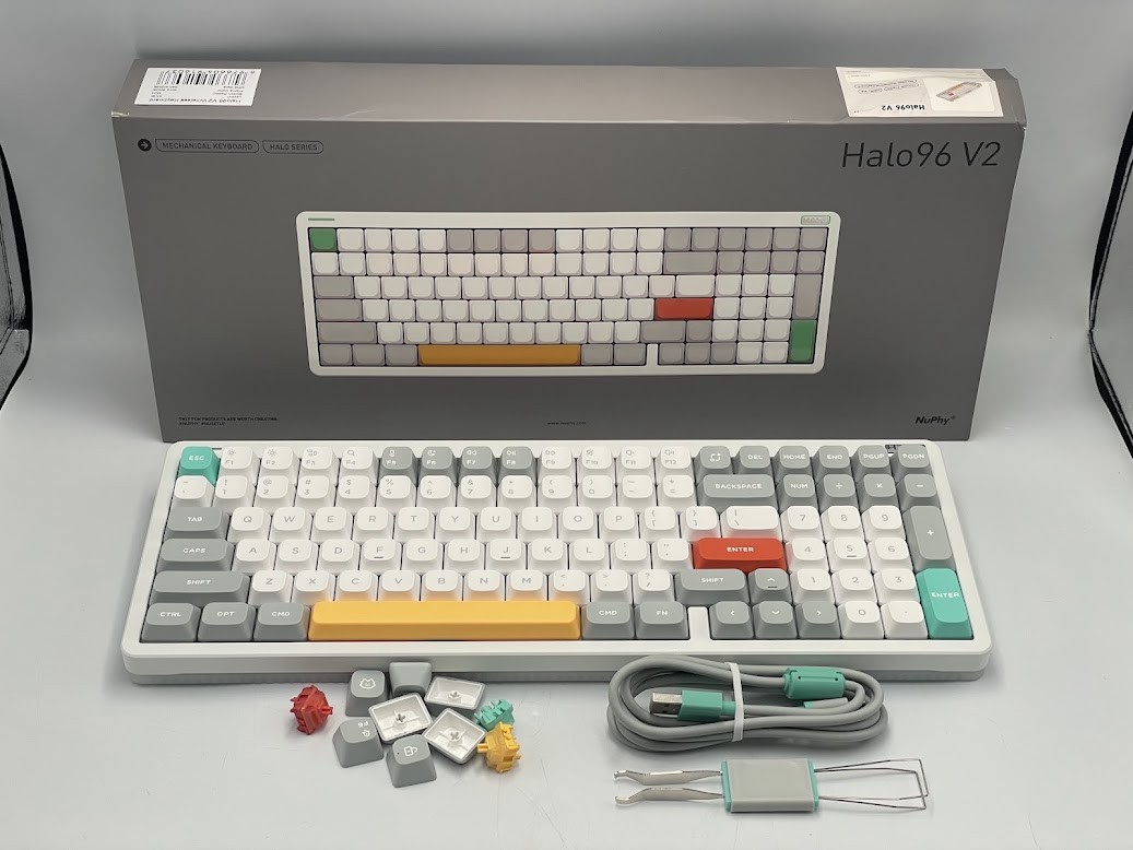 NuPhy Halo96 V2 Keyboard - White