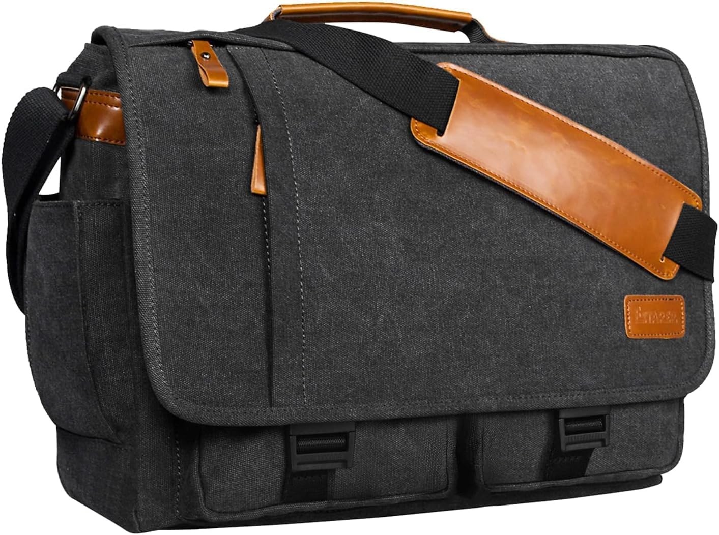 Messenger Bag 17.3 Inch, Mens Computer Bag for Teacher/College/Work/Travel, W...
