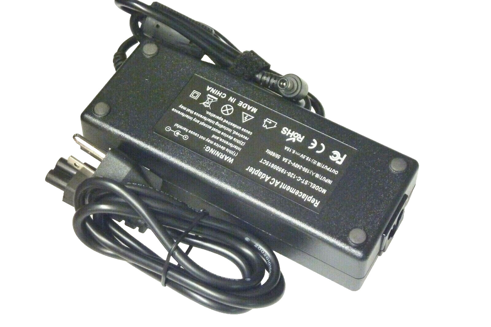 For LG UltraGear 34GP83A-B Curved Gaming Monitor AC Adapter Charger Power Cable