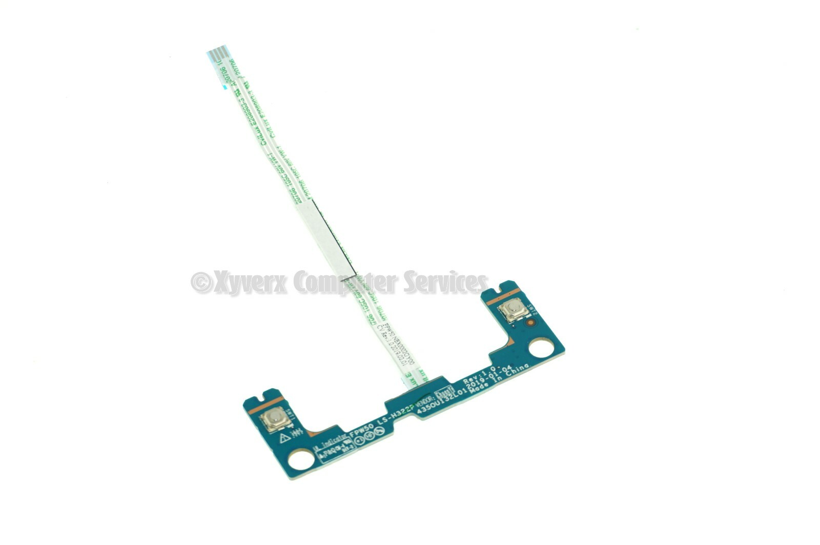 L52037-001 LS-H322P OEM HP TOUCHPAD BUTTON BOARD W/C 15-DW0083WM (CF41)