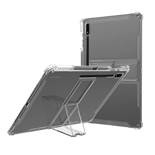 Durable Shockproof Case for Samsung Galaxy Tab S8+/S7+ 12.4" - Clear Design