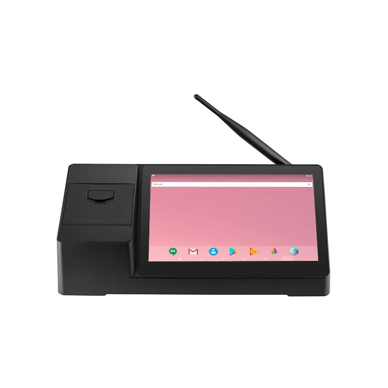 New Arrival 8.9 inches Android 7 Tablet Computer Quad Core 58mm Thermal Printer