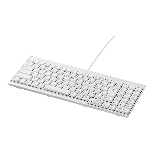Buffalo BUFFALO USB Wired Slim Keyboard White BSKBU14WHfrom JP