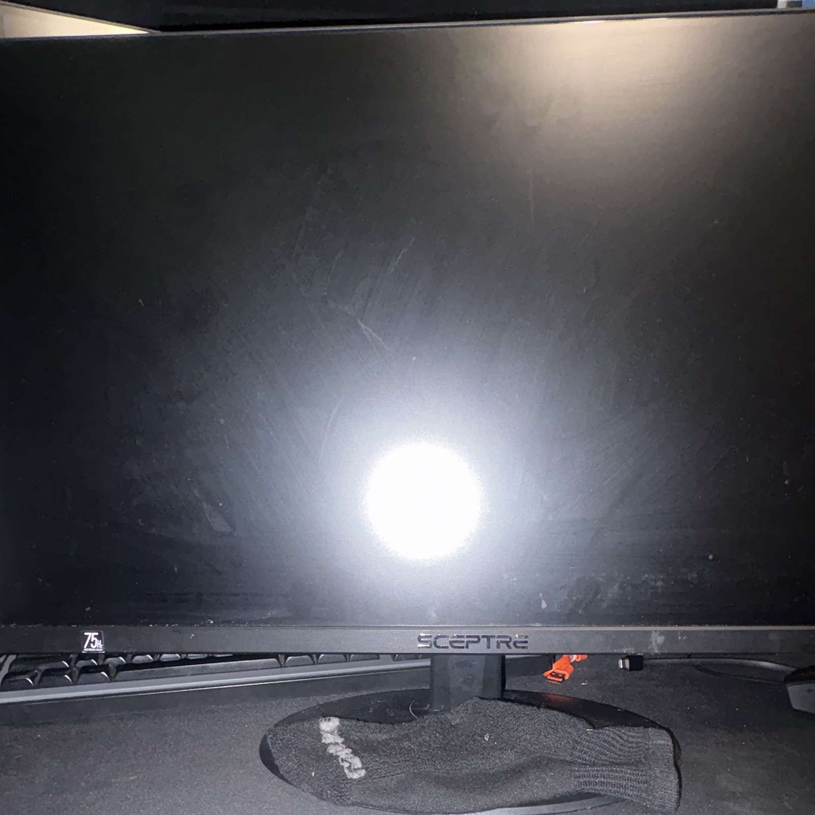 Sceptre Model 24 in Black Monitor 75 Hz Refresh Rate 16:9 Aspect Ratio