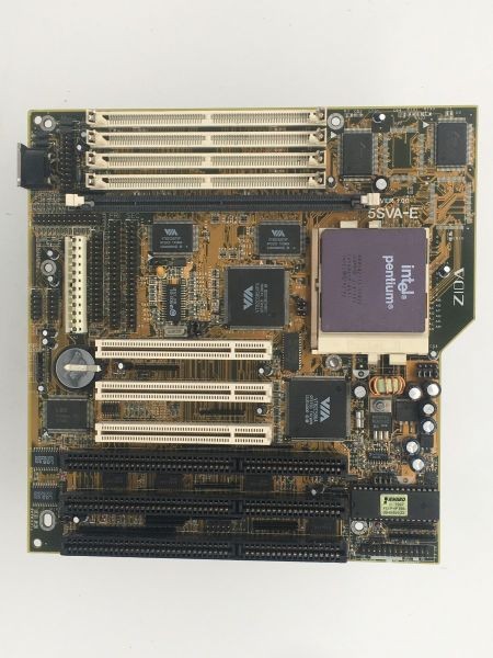 Zida tomato 5sva-e at, 3x isa,3 pxi, via chipset, rev 1.0 (17,13),  133mmx cpu