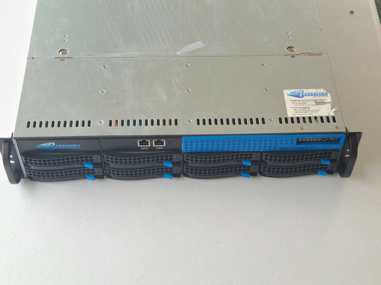 BARRACUDA BYF810A AMD CONTROLLER WEB FILTER 810 BNHW005  2TB 4x500GB 