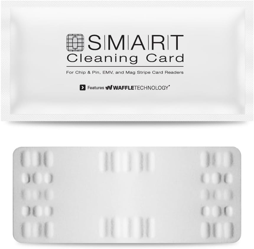 Kicteam - ® Cleaning Cards for Smart Payment Card Readers (10 C