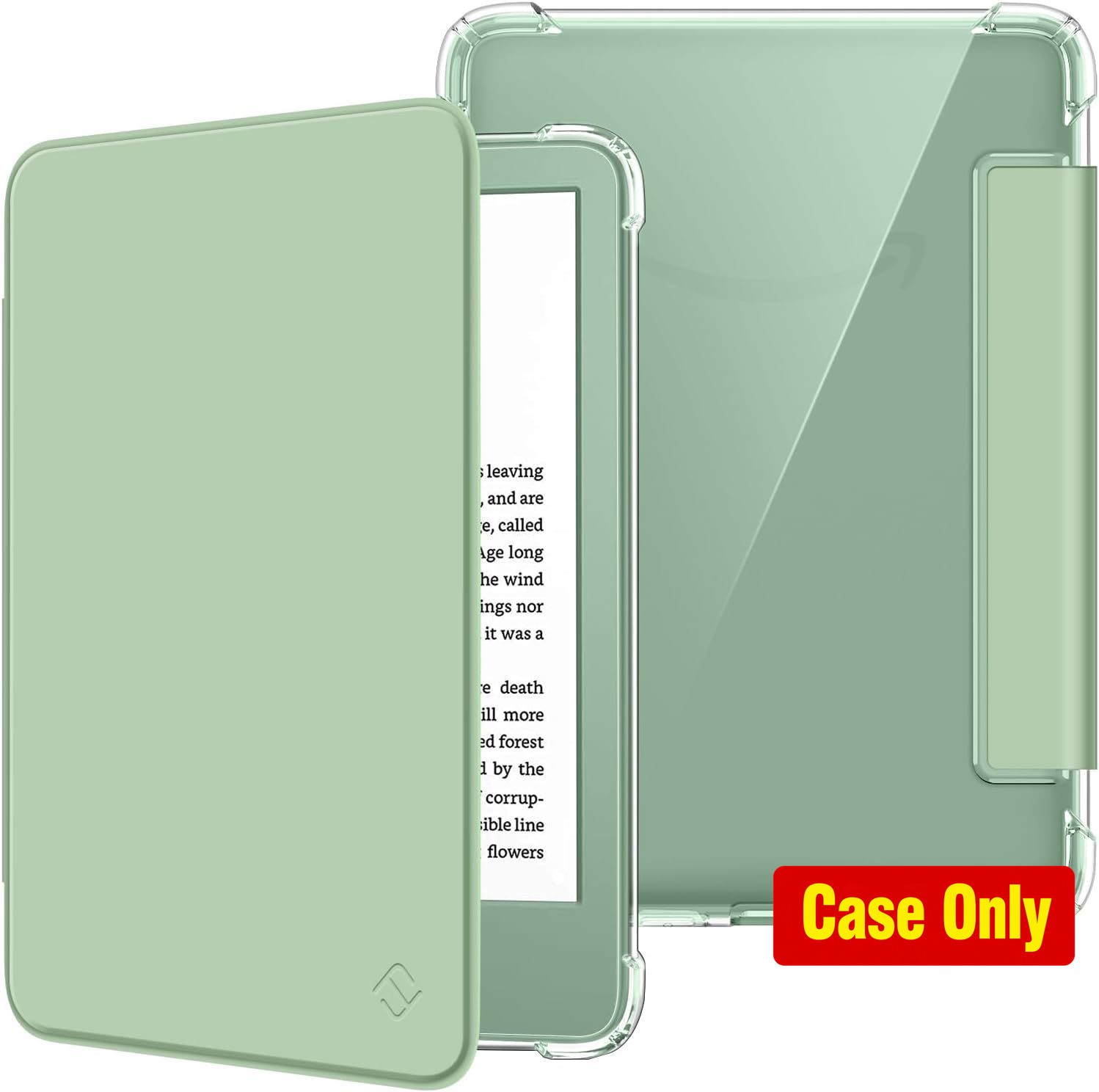 Case for 6" Kindle 11th Generation 2024/2022 - Slim TPU Design, Agave Green