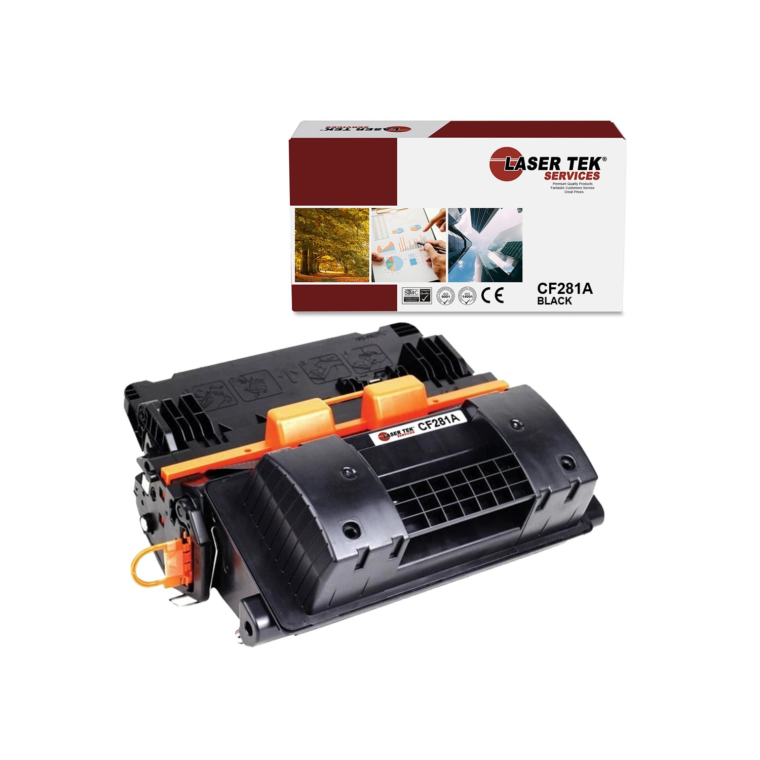 LTS 81A CF281A Black Compatible for HP LaserJet MFP M630h M630dn Toner Cartridge