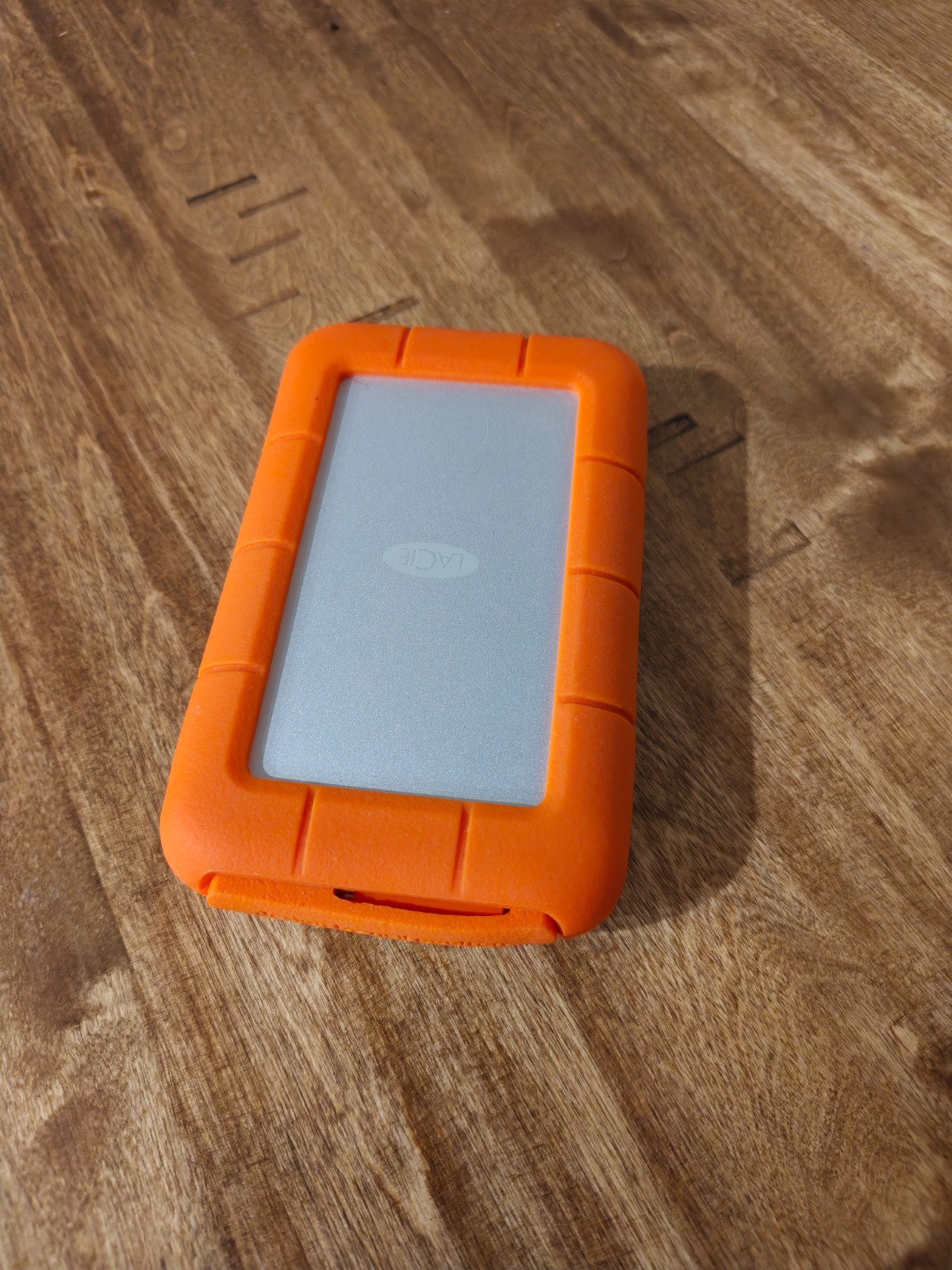 LaCie LAC9000489 Rugged Mini 2TB External Hard Drive - Orange