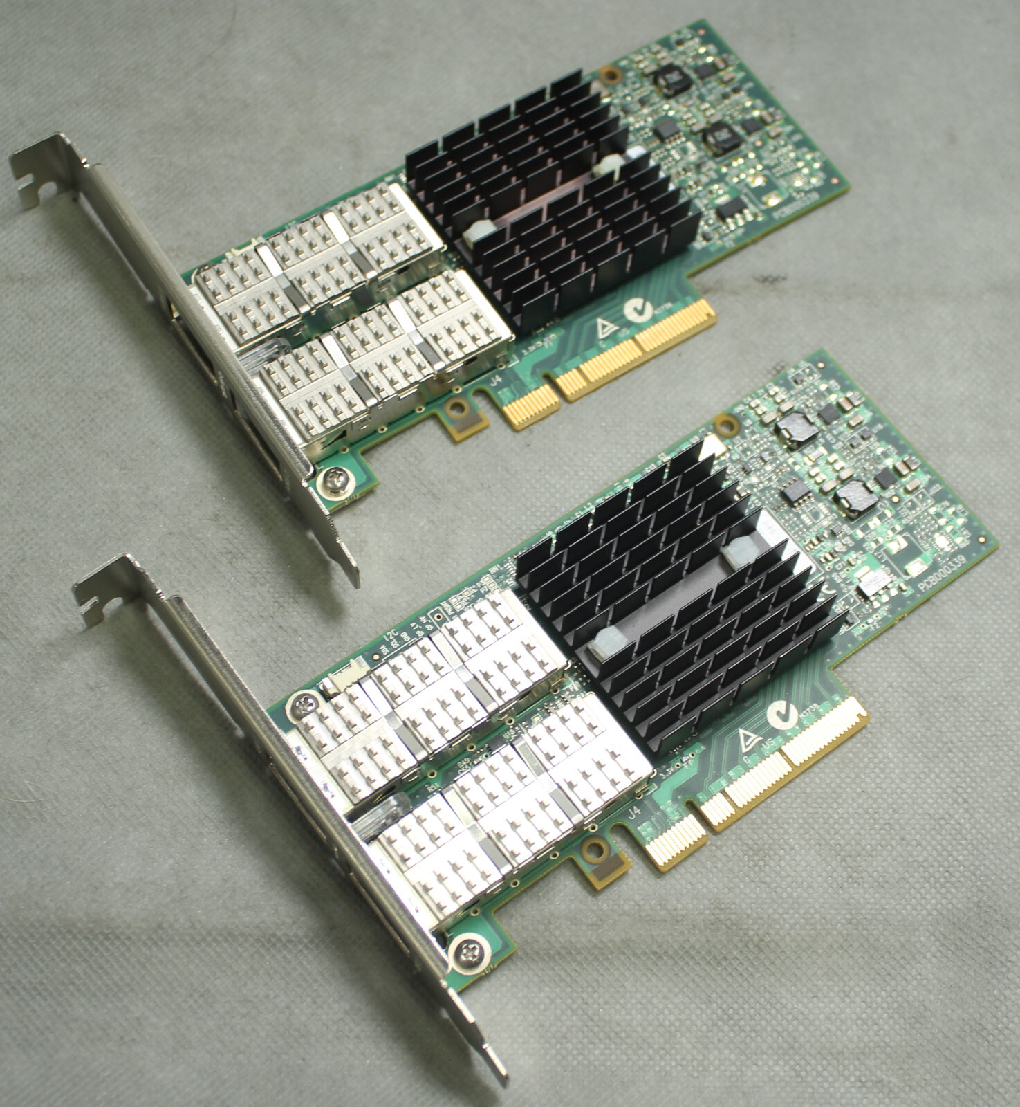 Lot of 2 HP 656089-001 661685-001 649281-B21 Mellanox MCX354A-FCBT 544QSFP