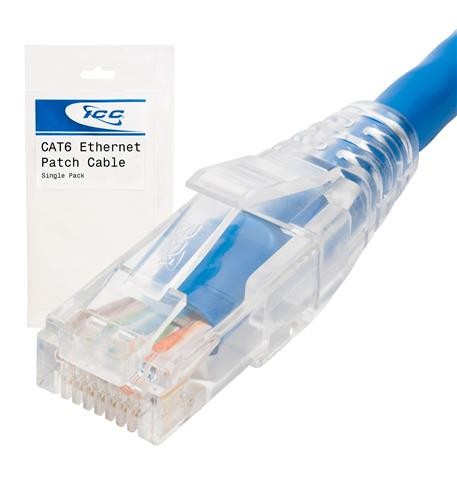 ICC ICPCSW10BK Cat6 UTP Patch Cord Black 10' - 10 pack (iccicpcsw10bk)