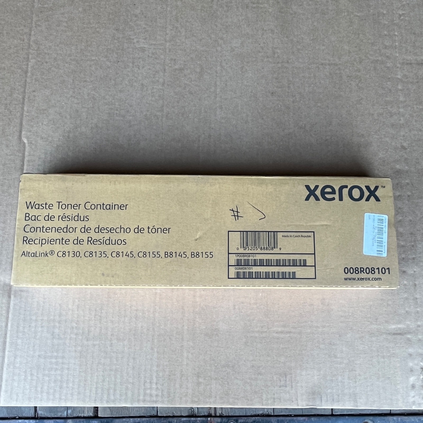 Genuine Xerox 008R08101 Waste Toner Container for AltaLink C8130/35/45 - NEW