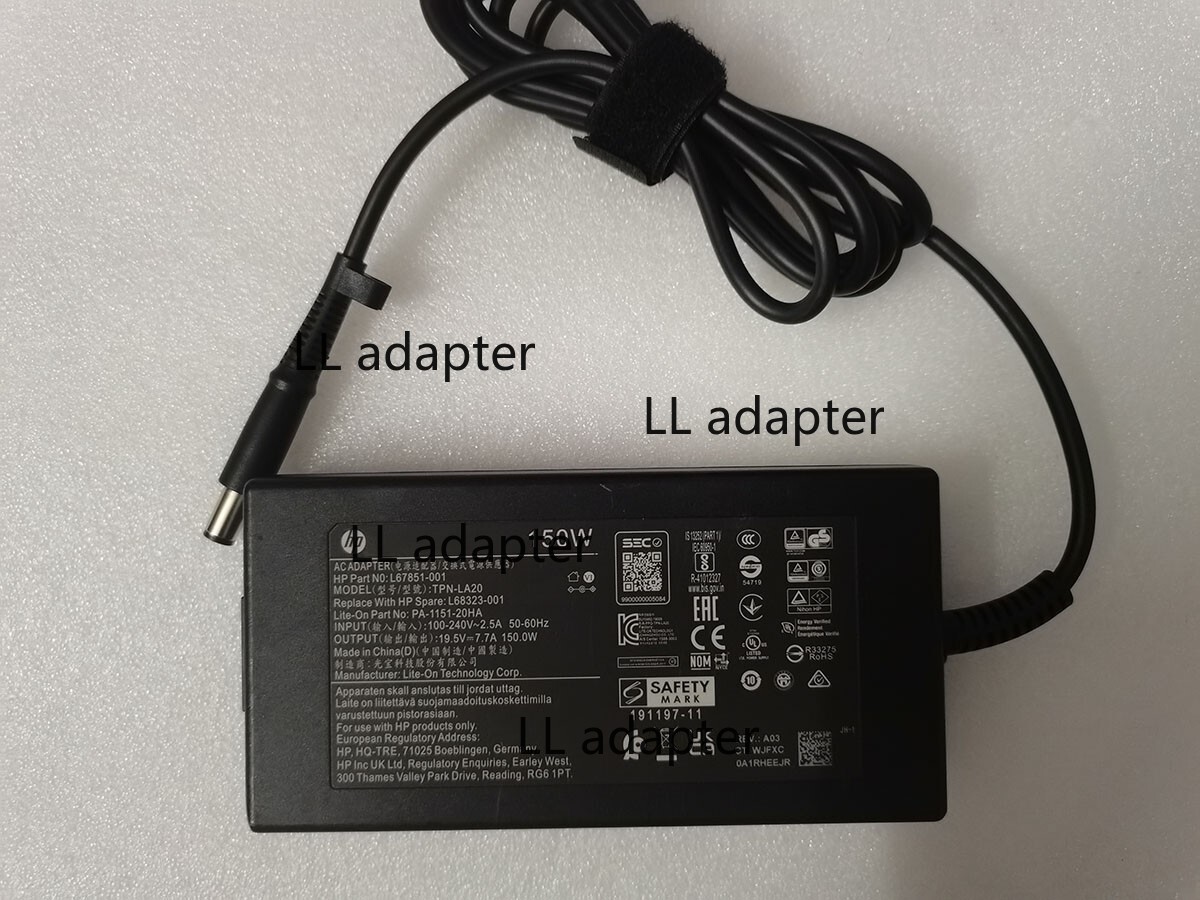 Genuine HP 150W 19.5V 7.7A AC Adapter for HP Pavilion 24-ca1234 AiO PC Charger