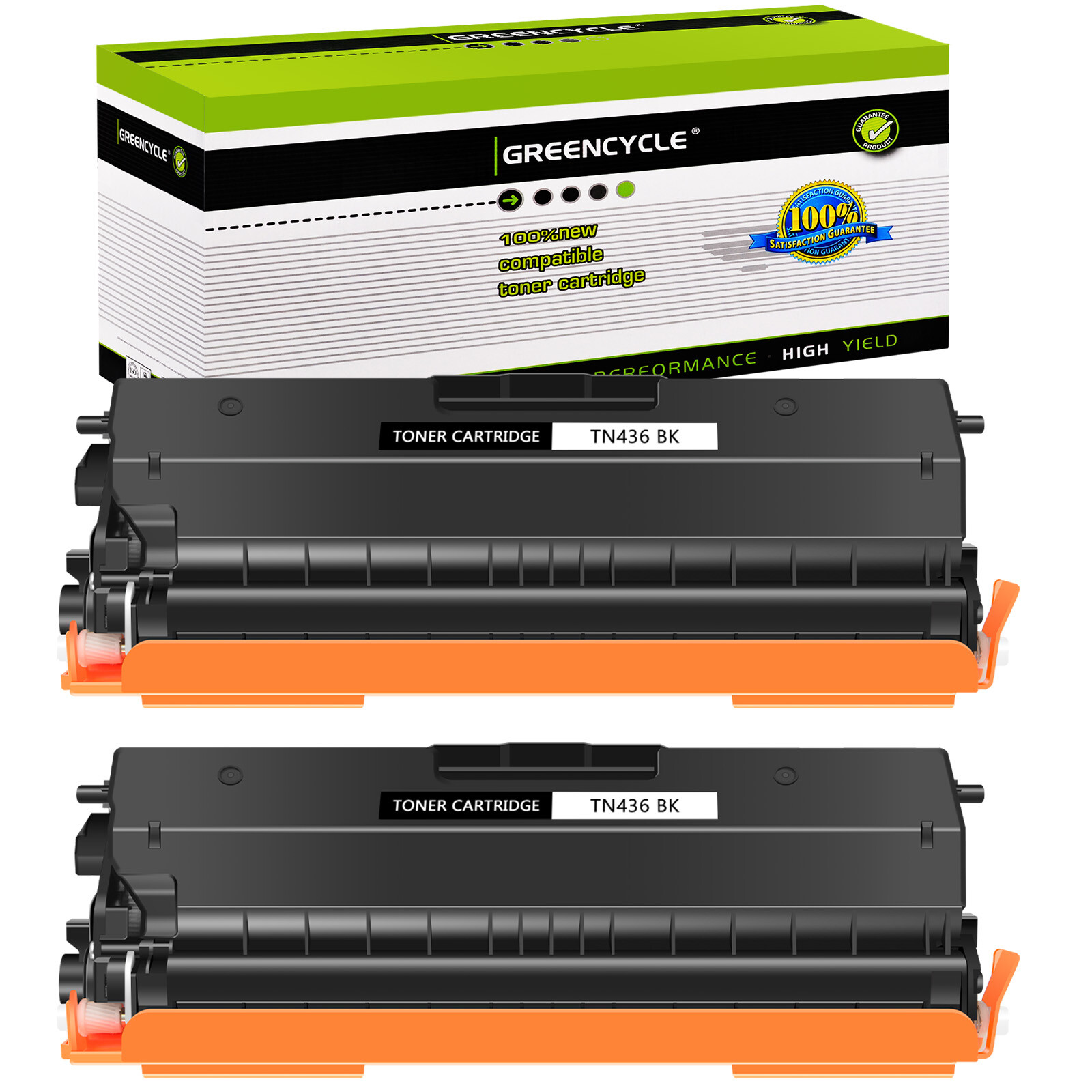 2PK TN436 BK Toner fit for Brother DCP-L8410CDW MFC-L8690CDW L8900CDW L8610CDW  