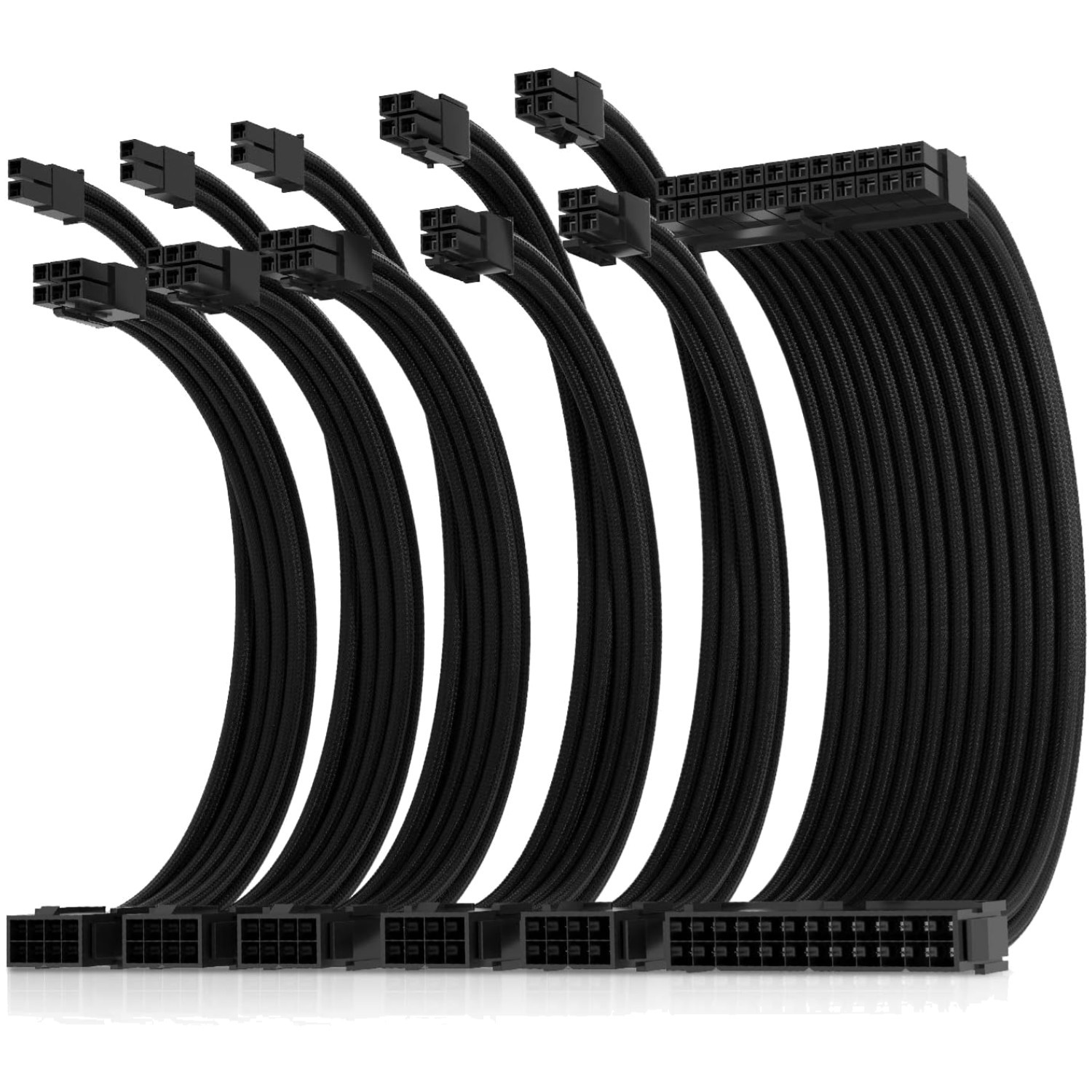 High-Quality Dual EPS Black Cable Kit with Combs