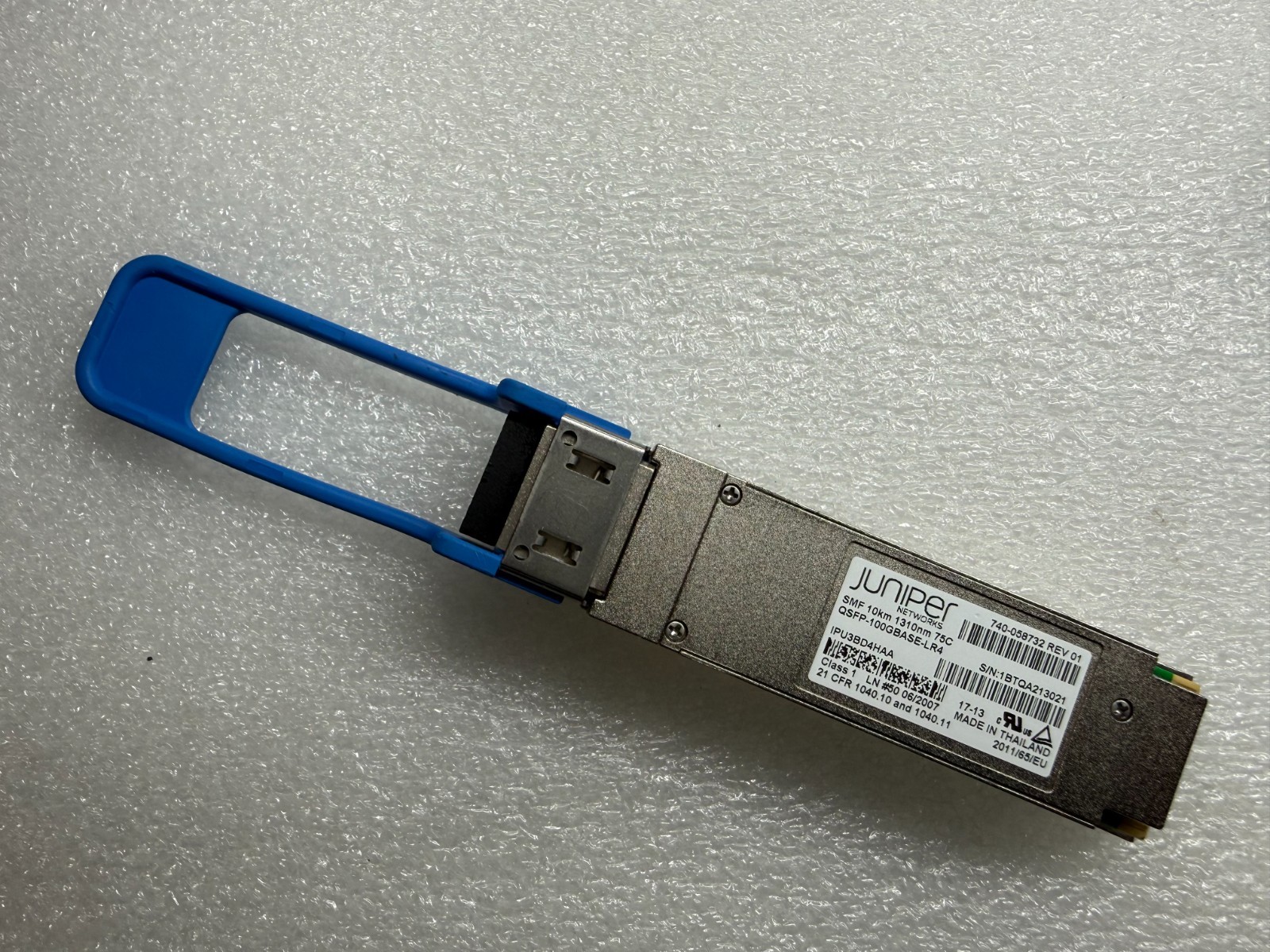 Juniper 740-058732 QSFP-100GBASE-LR4 1310NM 10KM SMF Optical Transceiver