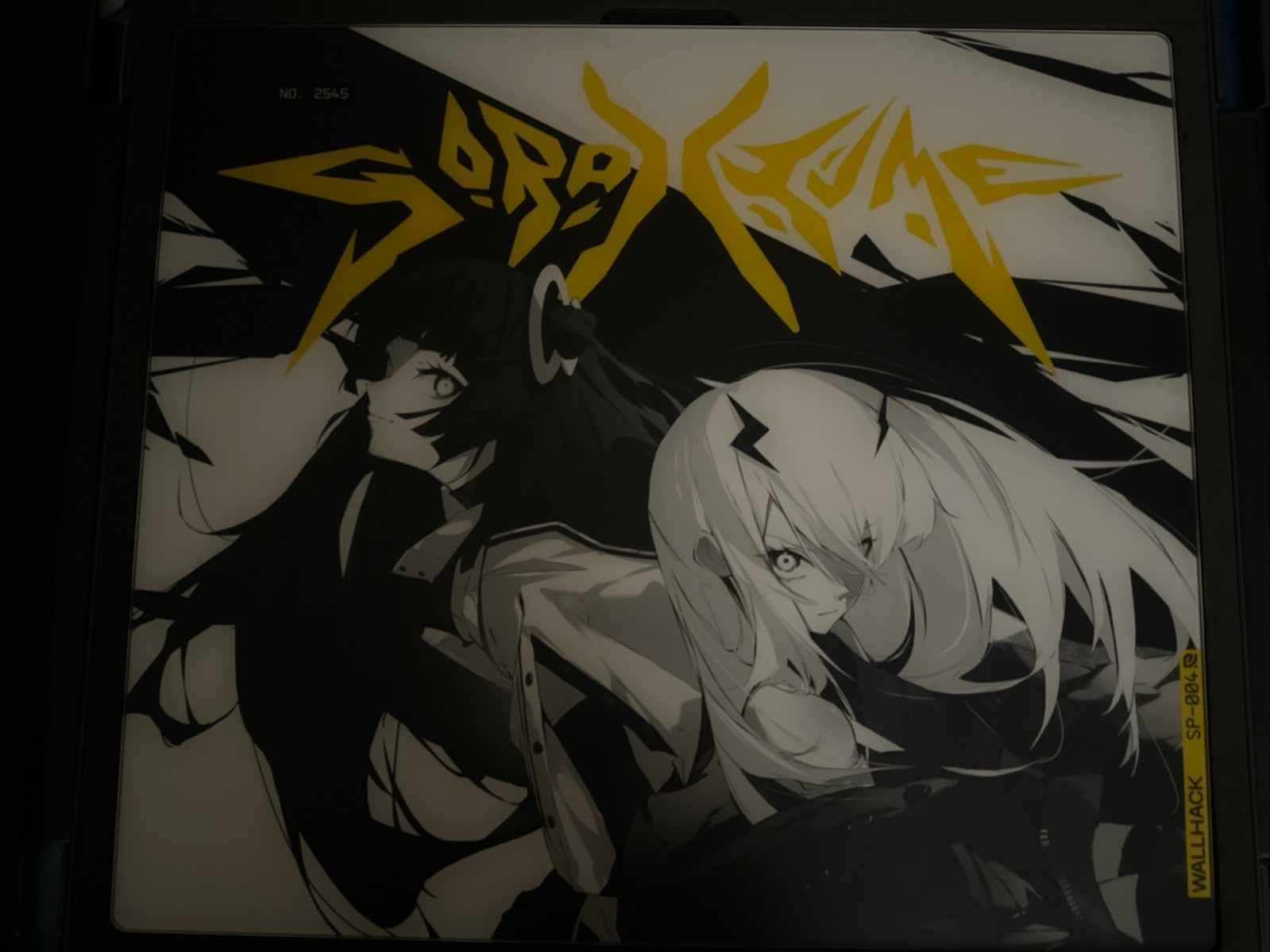 Wallhack Twins SP-004 Yume & Sora Glass Pad SkyPAD