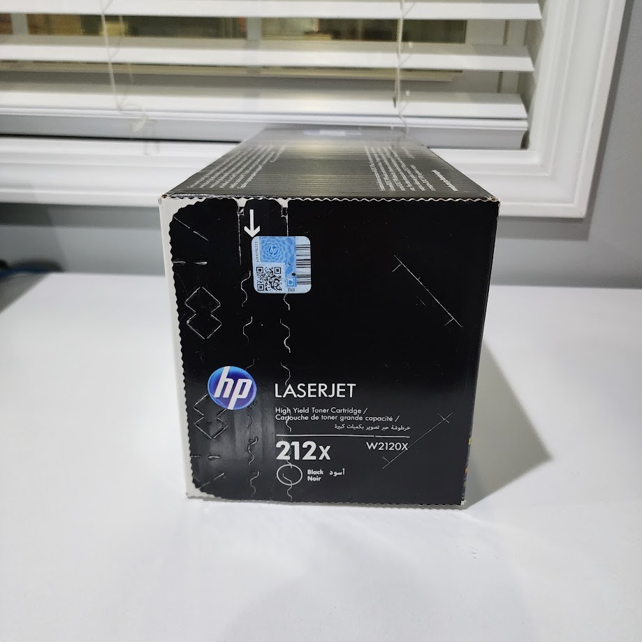 HP 212X Black | W2120X | Original HP Toner Cartridge – High Yield