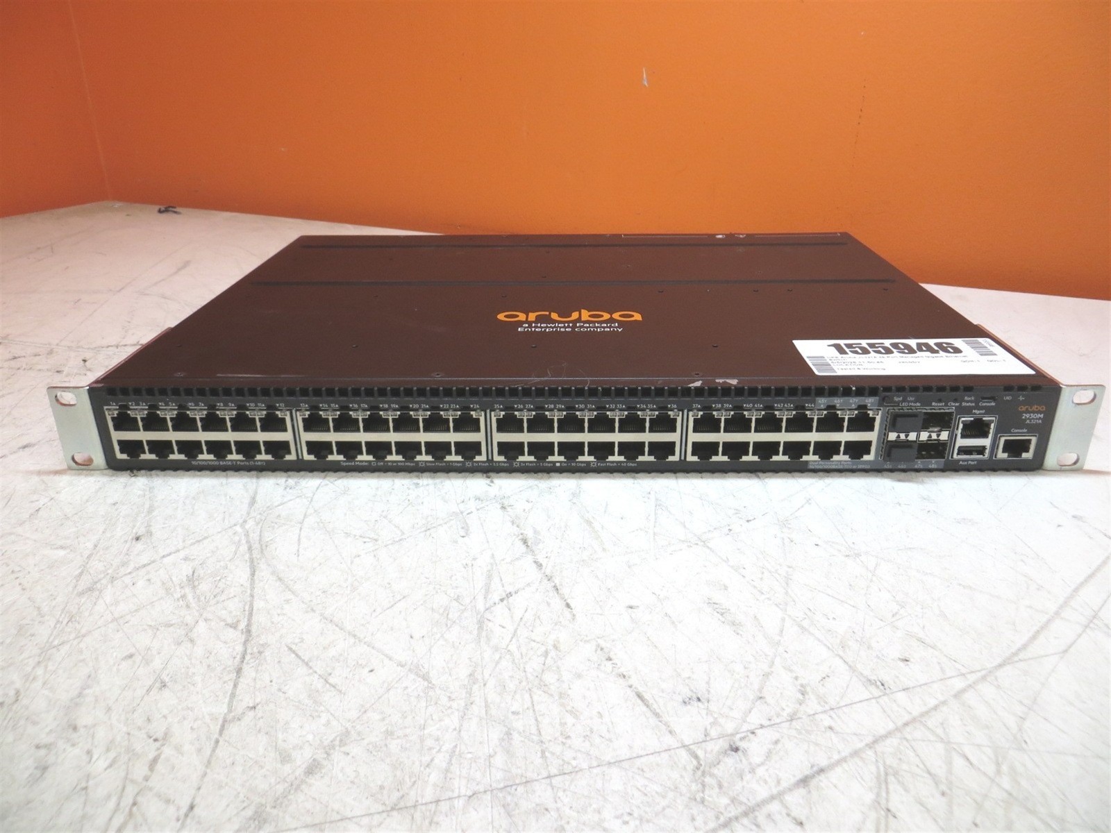 HPE Aruba JL321A 48-Port Managed Gigabit Ethernet Switch w/JL083A Module