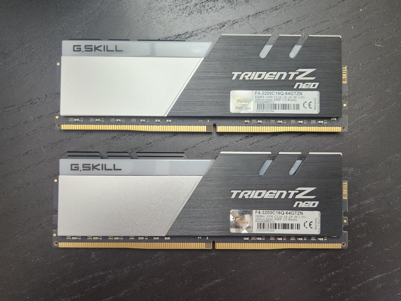G. SKILL Tident Z Neo 32 GB CL16 (2 X 16 GB ) (DDR4-3200) CL16