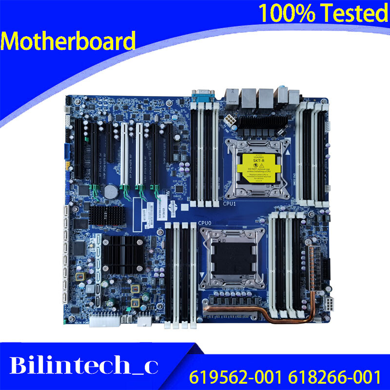 FOR HP Z820 Dual Workstation Motherboard 619562-001 618266-001 708464-001