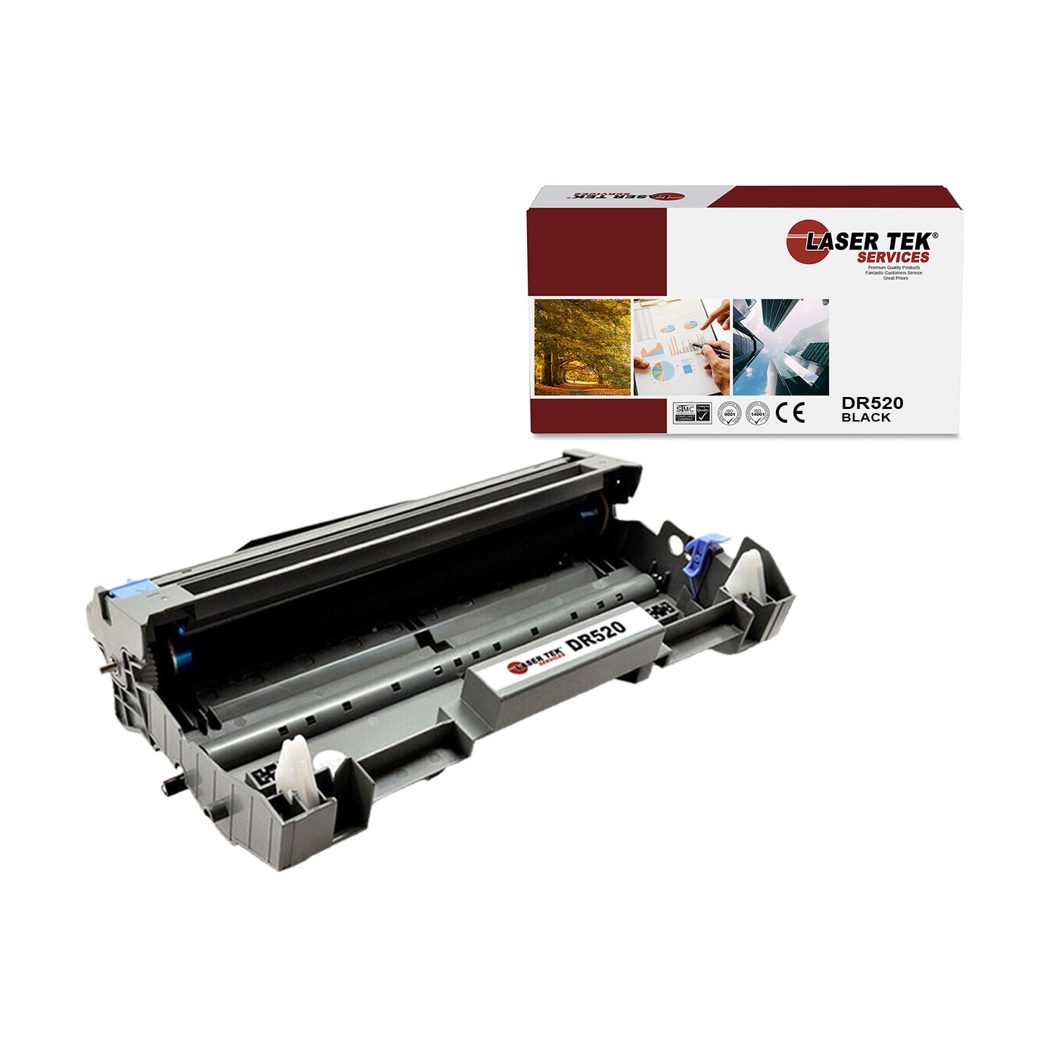 LTS DR-520 Black Compatible for Brother HL5200 5240 ,MFC8460 Drum Unit