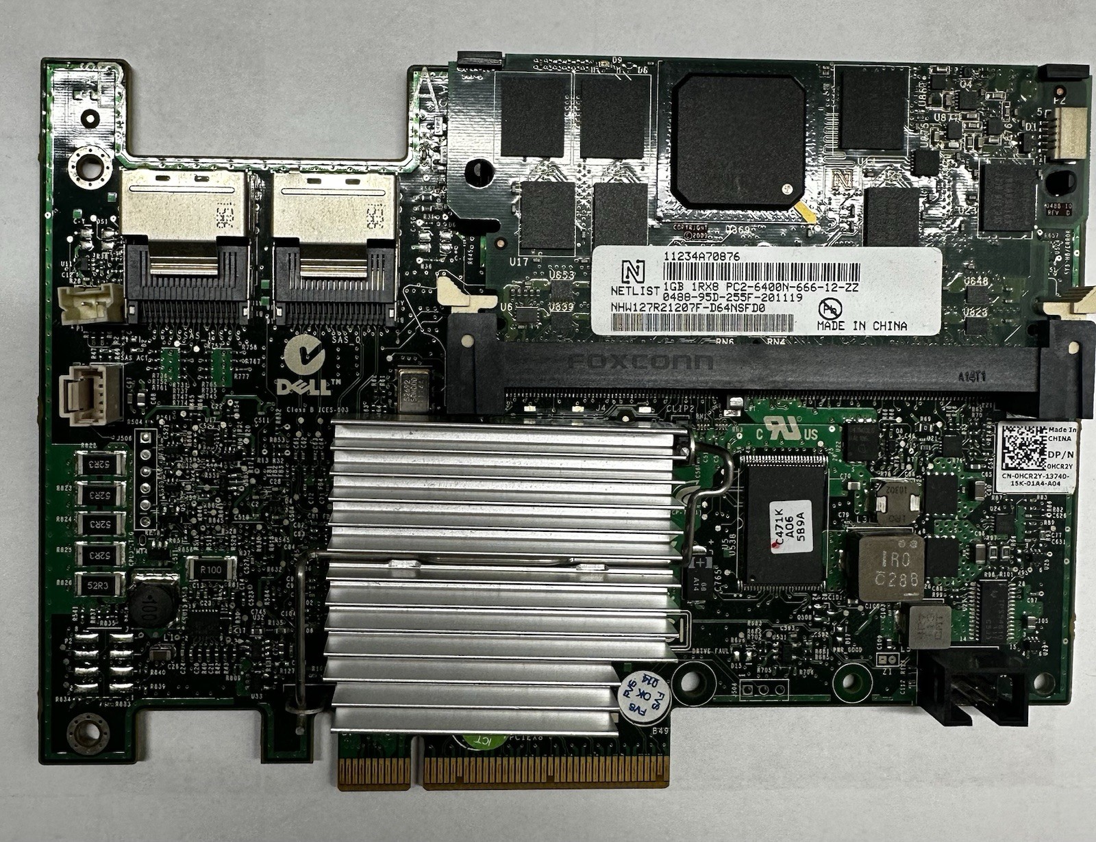 DELL PERC H700 6Gb/s 1GB RAID CONTROLLER for R510 R610 R710 R810 R910 US Ship
