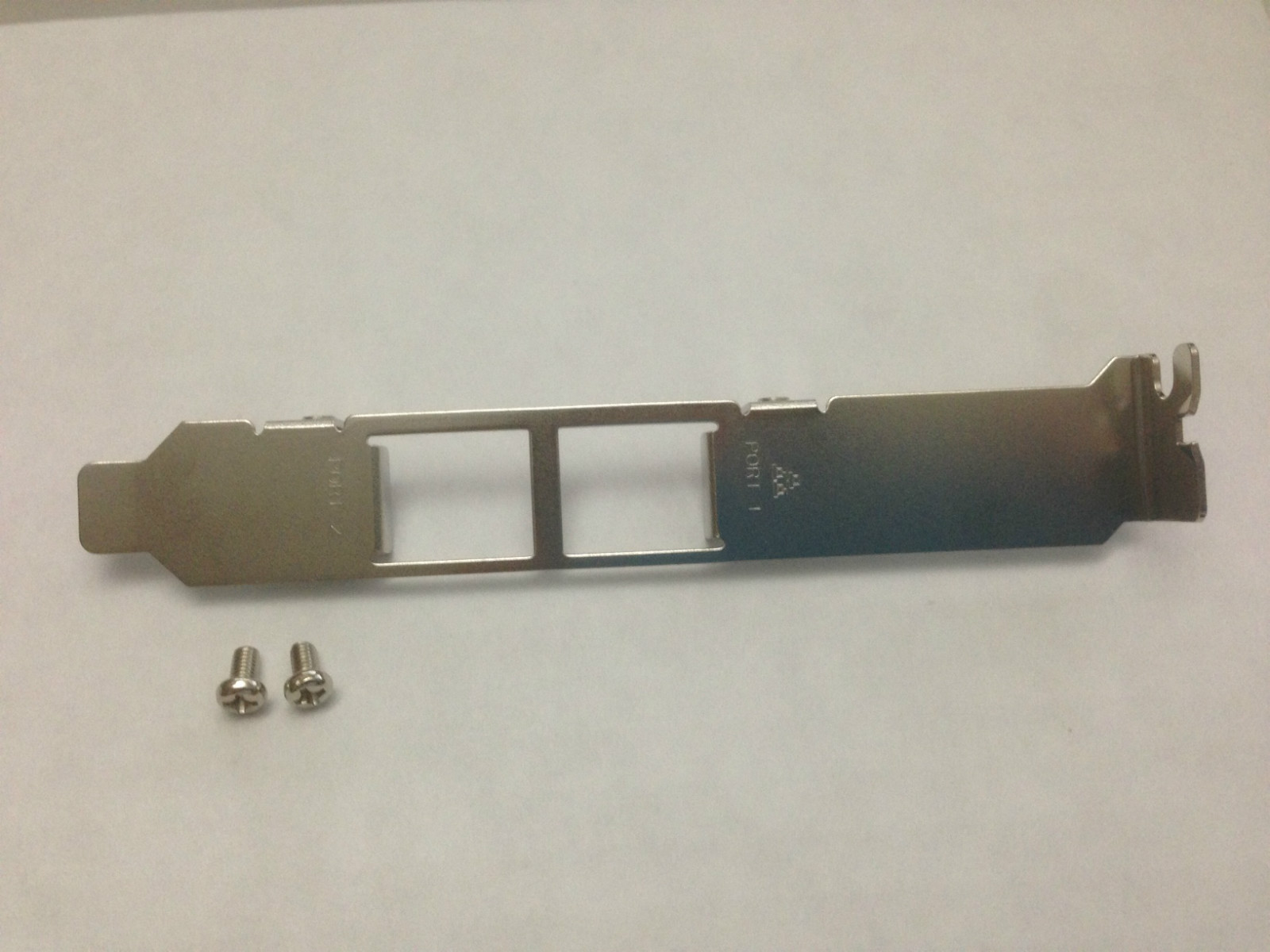 Standard Height Bracket For HP A7012-60001 PCI-E GIGABIT DUAL PORT LAN