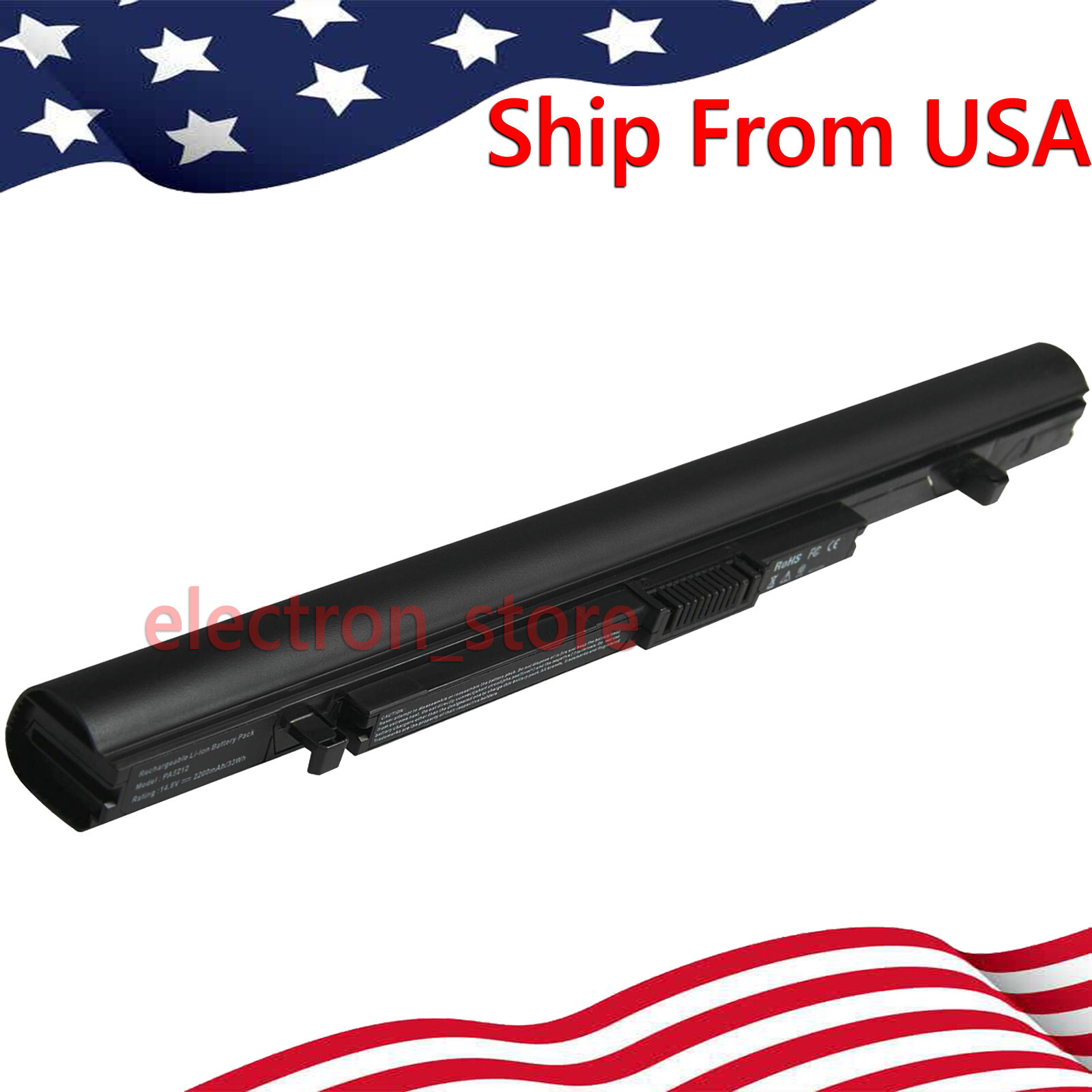 Battery for Toshiba Satellite Pro A30 A50 PA5212U-1BRS PA5247U-1BRS PA5265U-1BRS