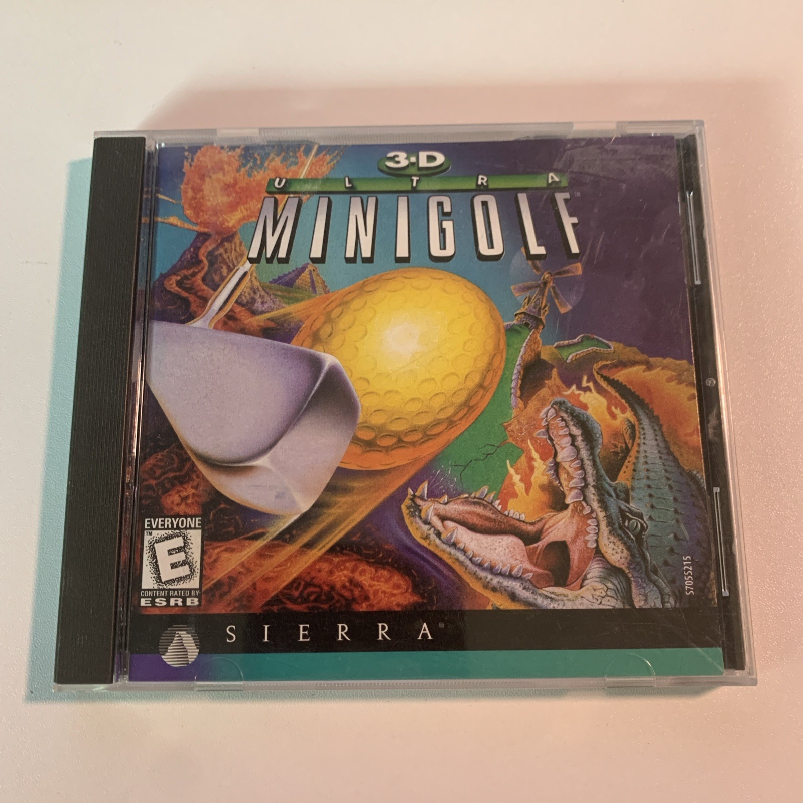 3-D ULTRA MINIGOLF - 1998 SIERRA WINDOWS 95  PC CD GAME - COMPLETE