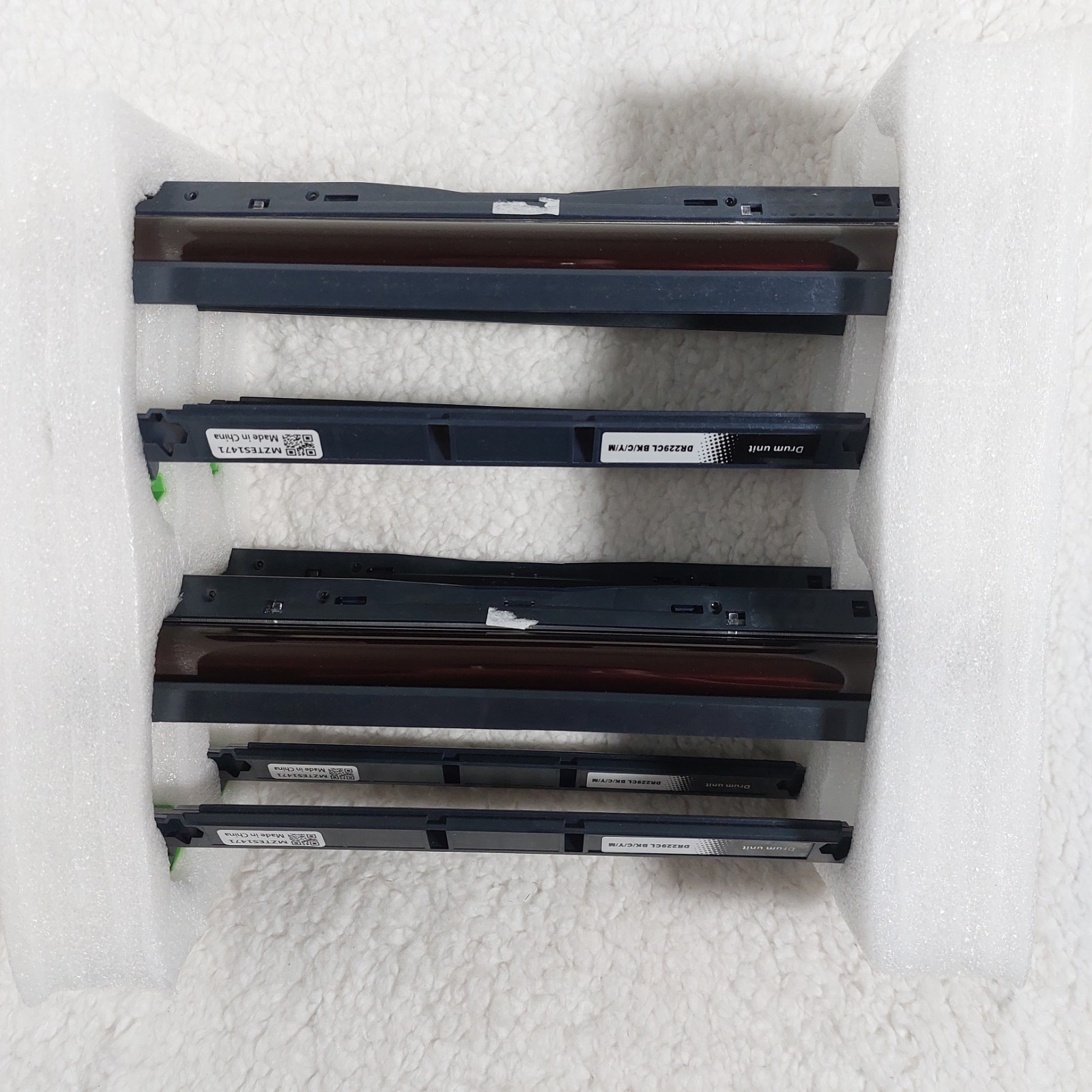 Brother Toner DR229CL Drum Unit 4 Pack Drum Set Cartridge Holder Open Packaging