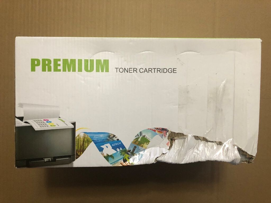 Aztech 26A (CF226A) Black Compatible Toner Quality - 2 Pack TORN BOX