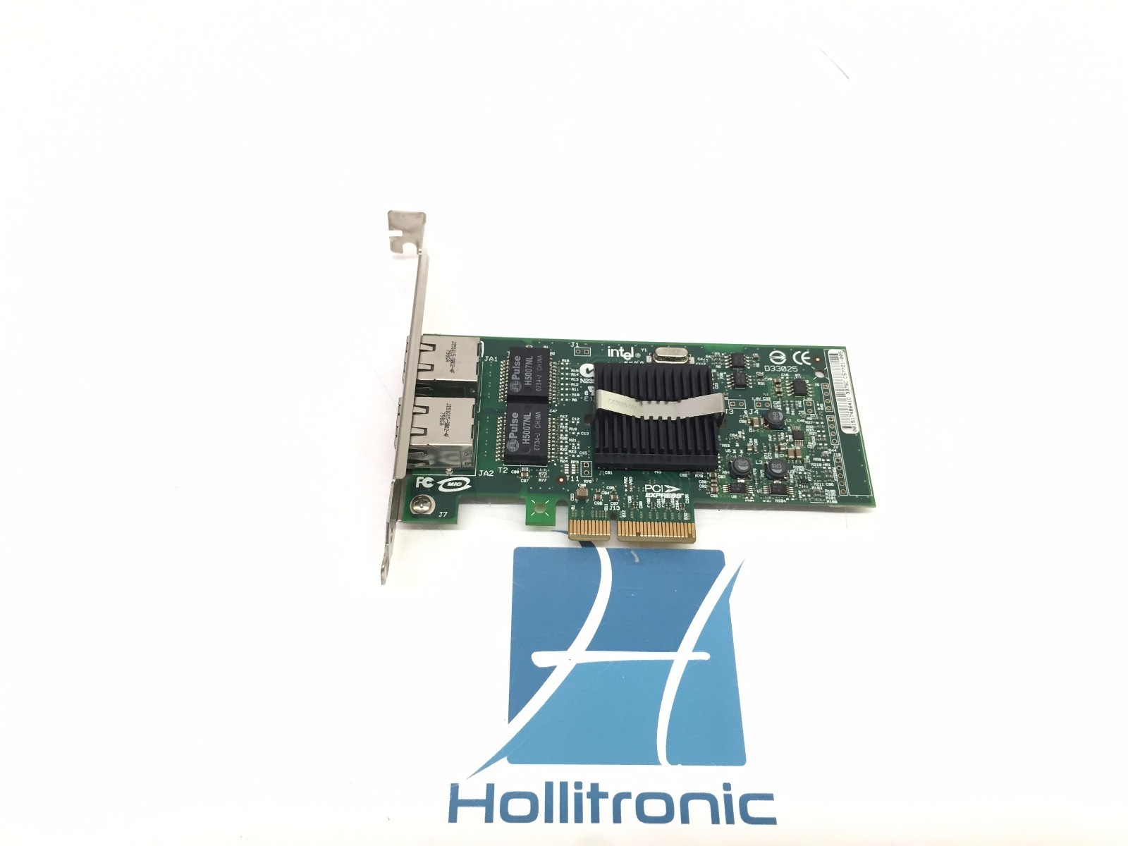 INTEL D33025 C57721-005 Dual Port PCI-E LAN NETWORK ADAPTER Standard Height
