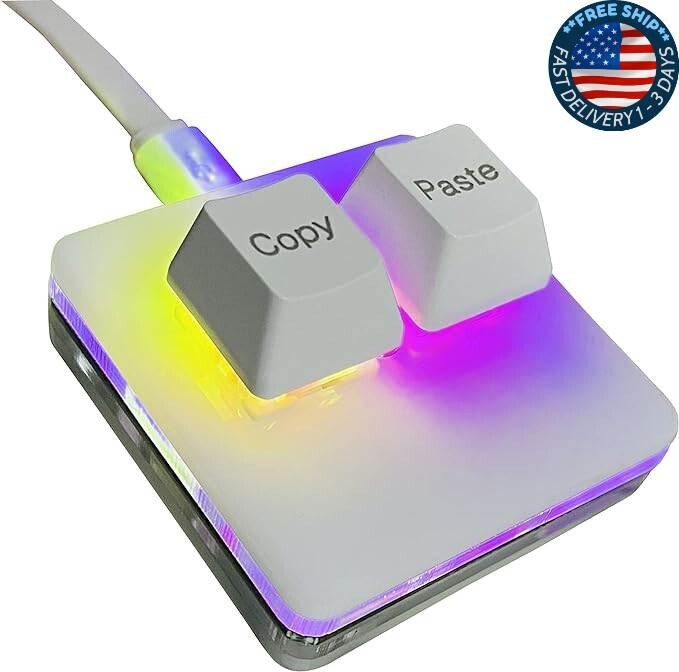 Copiar y pegar teclado de 2 teclas Teclado SAYO OSU Hotswap Mecánico de una mano