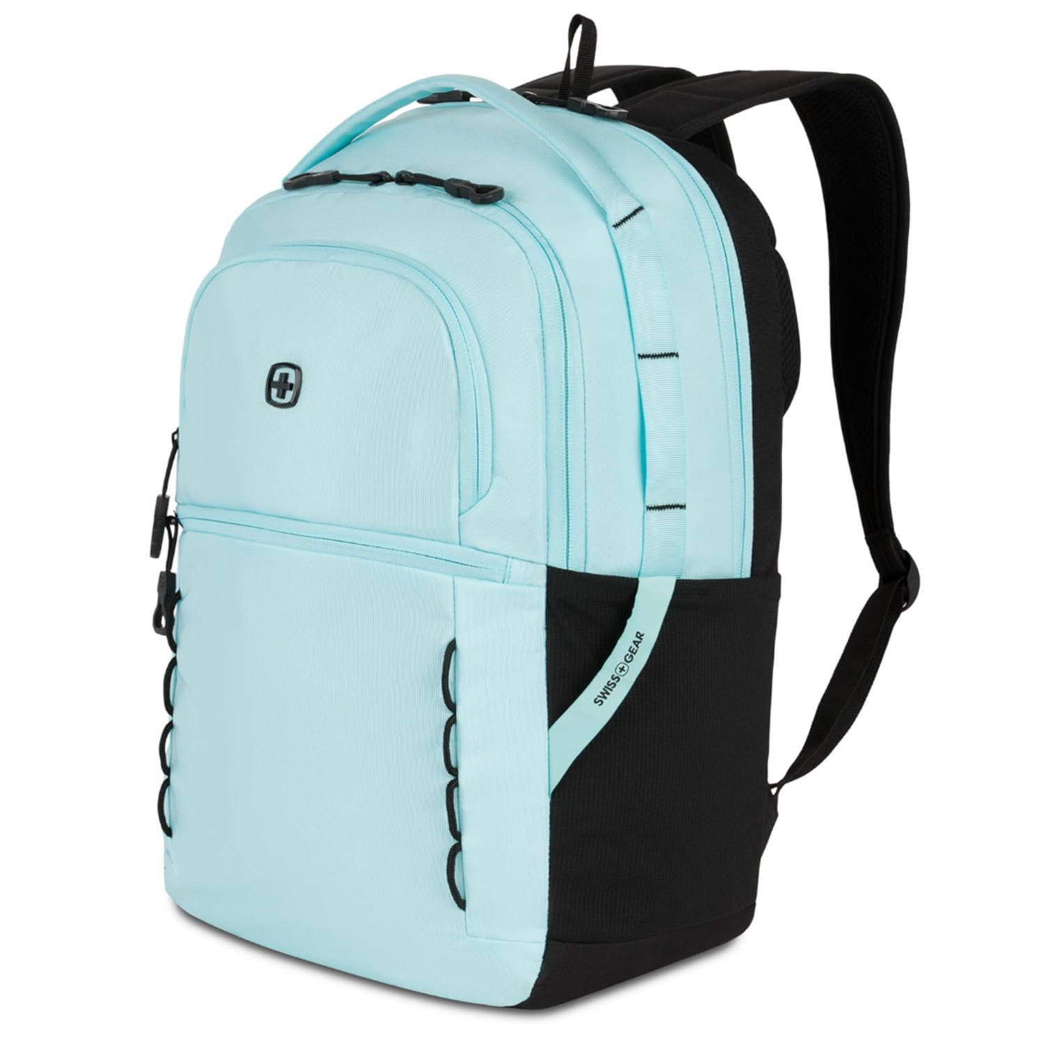 NEW ⭐ SwissGear Versa Backpack Bookbag - Light Blue Sky - 18" w Laptop Sleeve