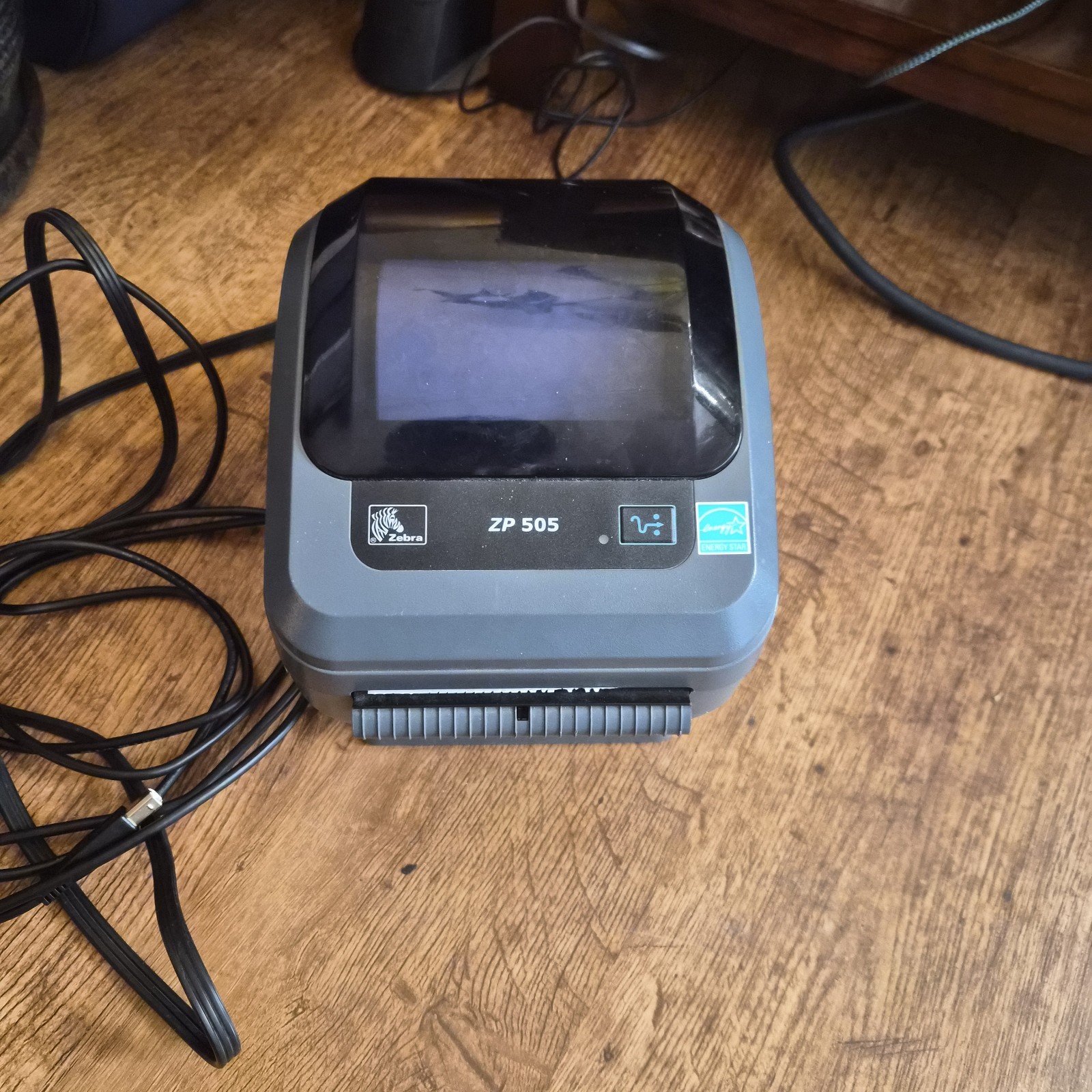 Zebra ZP505 FedEx Usb Label Thermal Printer - Item Tested Includes Power Cord