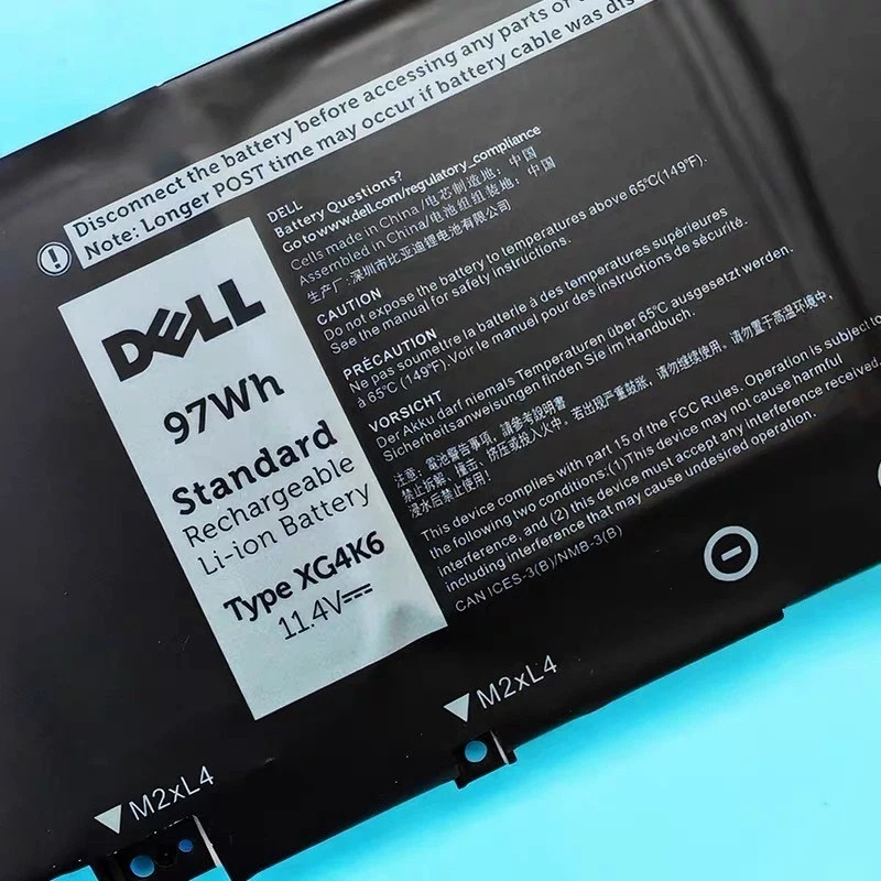 Genuine 97Wh XG4K6 01RR3 Battery for Dell XPS 17 9710 Precision 5750 5760 OEM US