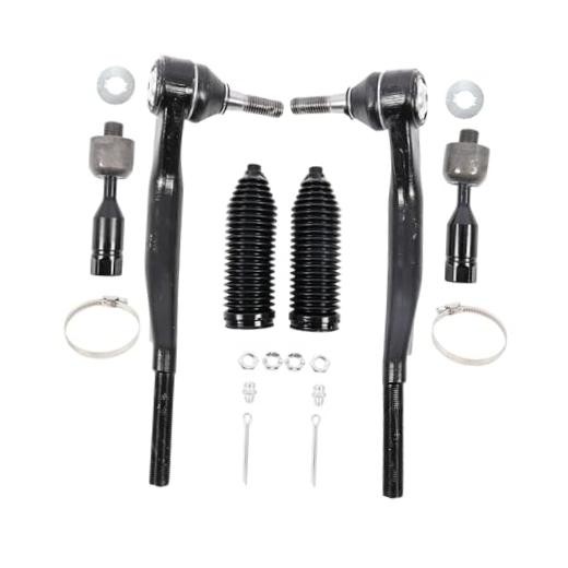6pcs Front Inner Outer Tie Rod Suspension Kit Compatible with 9-7X Ascender