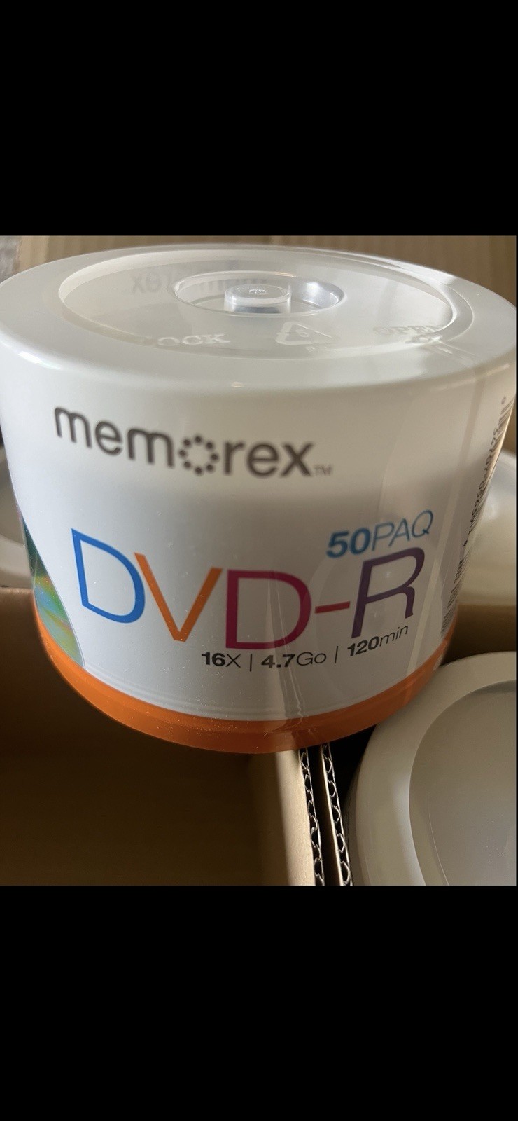 Memorex 4.7GB 16x Recordable DVD+R pack of 4 spindles (200 discs) 